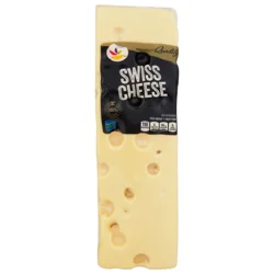 Deli Domestic Swiss Cheese, Regular Sliced
