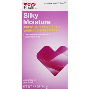 slide 1 of 1, CVS Health Silky Moisture Personal Lubricant & Vaginal Moisturizer, 2.5 oz; 71 gram