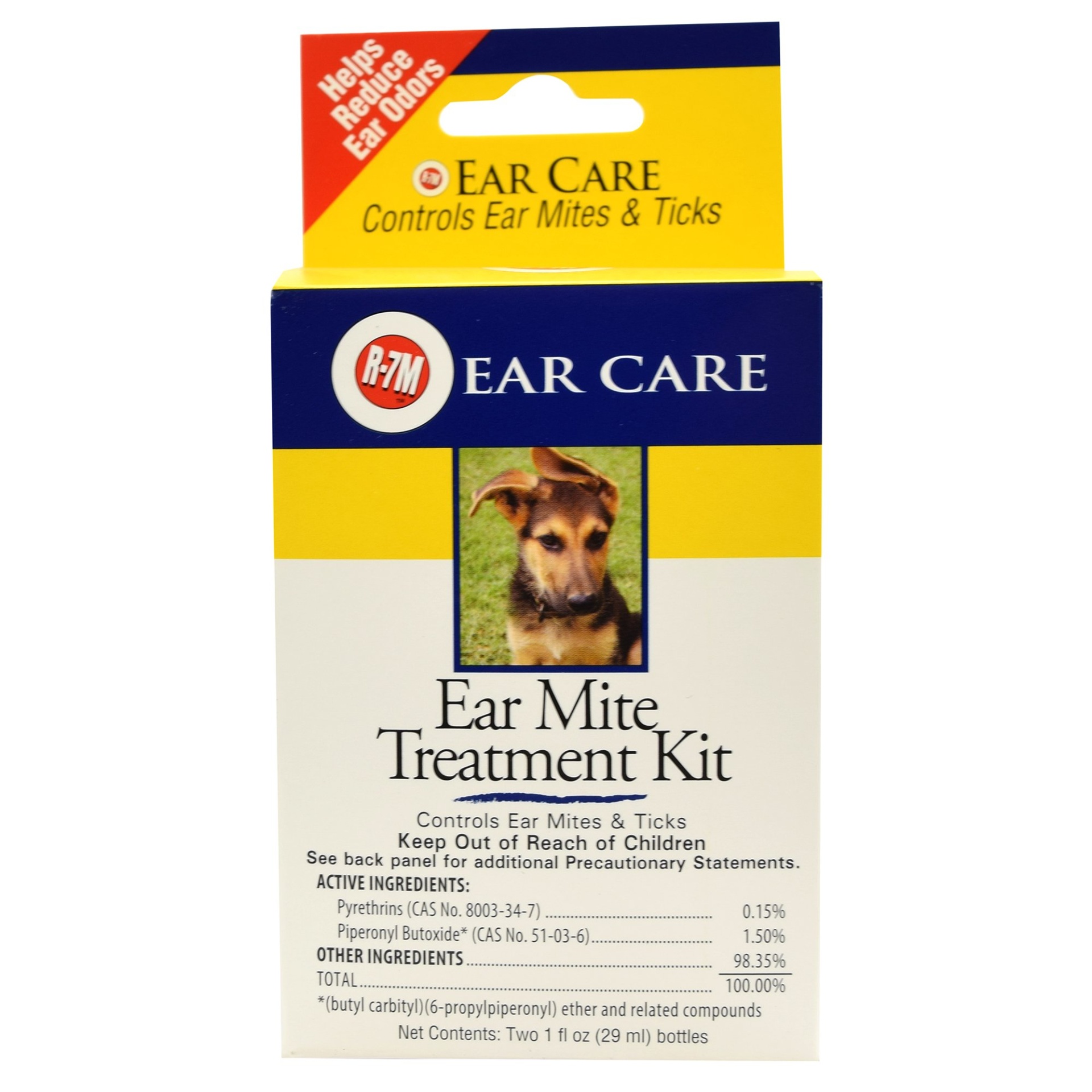 slide 1 of 1, R-7 Miracle Care Ear Mite Treatment Kit, 2 fl oz