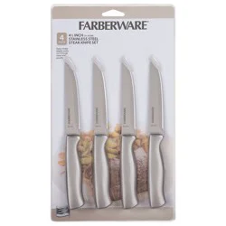 Farberware Stainless Steel Steak Knife Set 4 ea