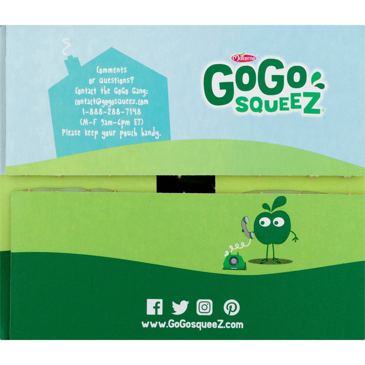 slide 6 of 52, GoGo squeeZ Family Size Variety Pack Fruit on the Go Applesauce 20 - 3.2 oz Pouches, 20 ct