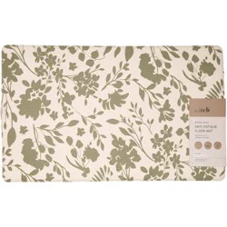 Anti-Fatigue Kitchen Floor Mat - Sage Floral