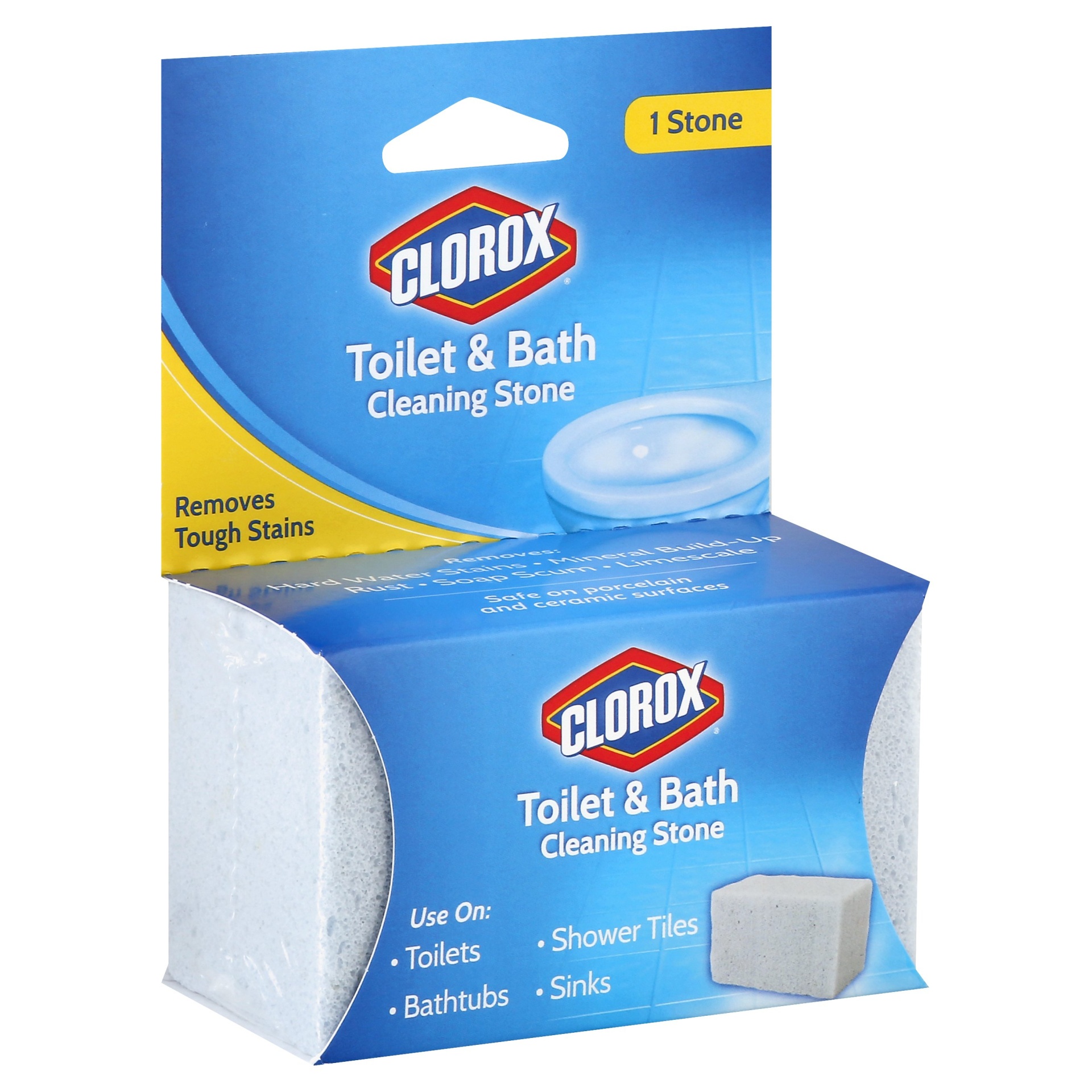 slide 1 of 4, Clorox Toilet & Bath Cleaning Stone, 1 ct