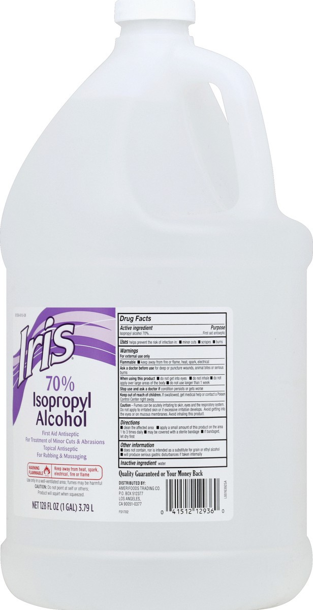 slide 5 of 8, IRIS Isopropyl Alcohol 128 oz, 128 oz