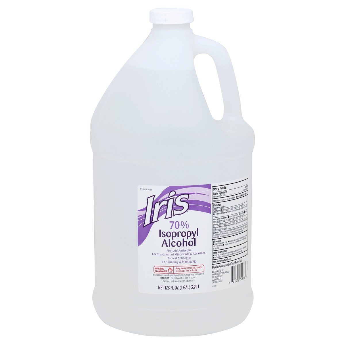 slide 2 of 8, IRIS Isopropyl Alcohol 128 oz, 128 oz