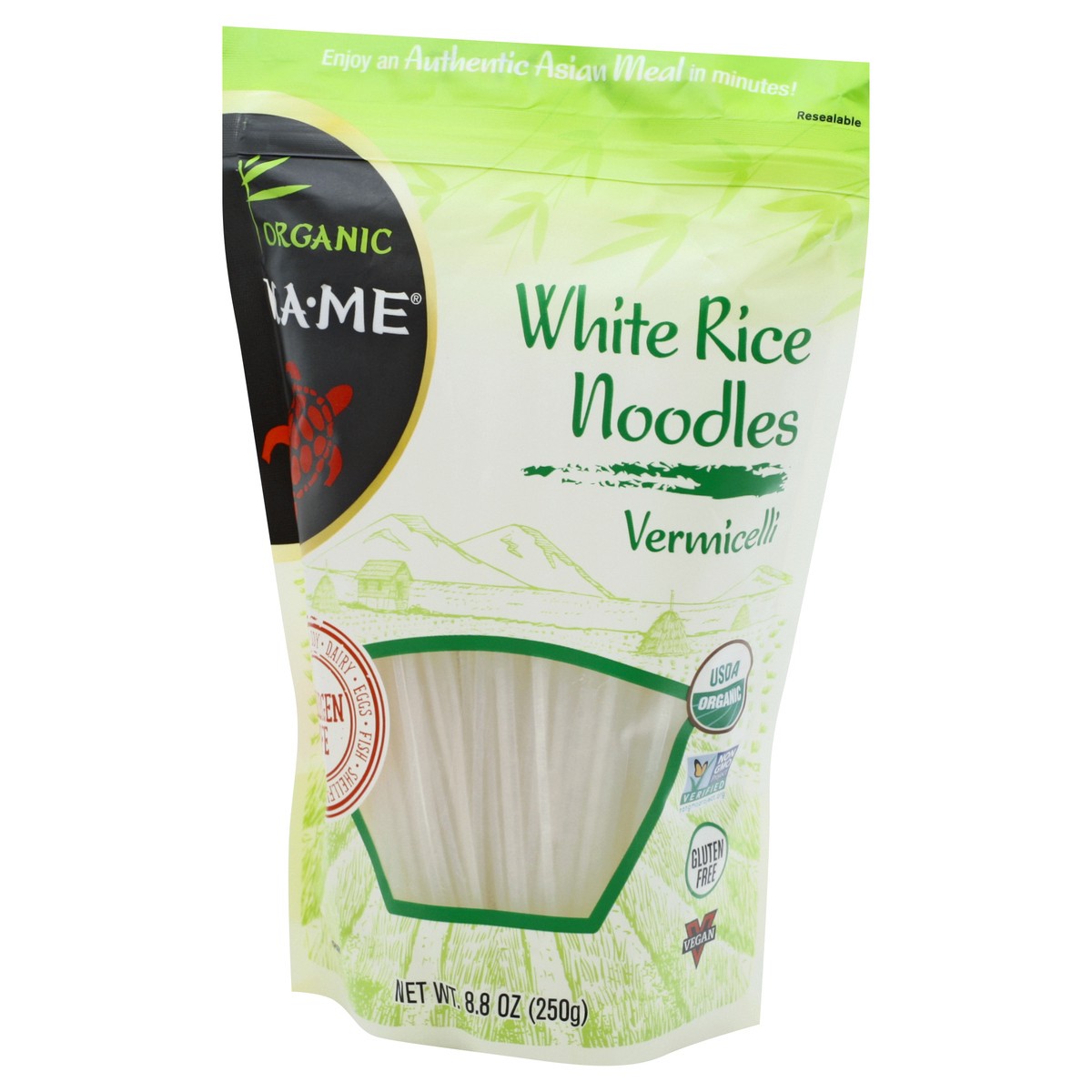 slide 2 of 12, KA-ME Organic Vermicelli White Rice Noodles 8.8 oz, 8.8 oz