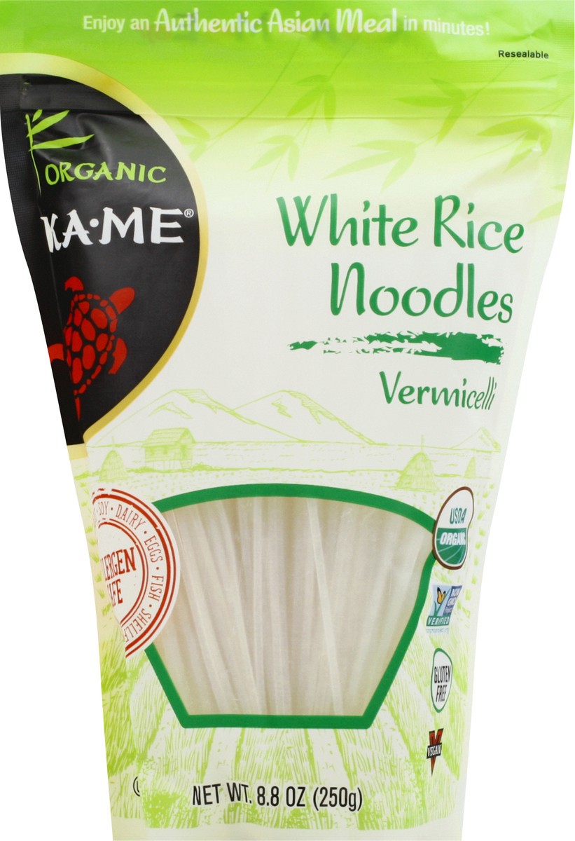 slide 1 of 12, KA-ME Organic Vermicelli White Rice Noodles 8.8 oz, 8.8 oz