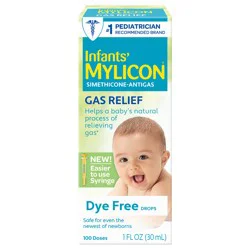 Mylicon Baby Colic Treatment Dye Free Drops - 1 fl oz