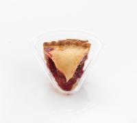 slide 1 of 1, Private Selection Cherry Lattice Pie Slice, 6.8 oz