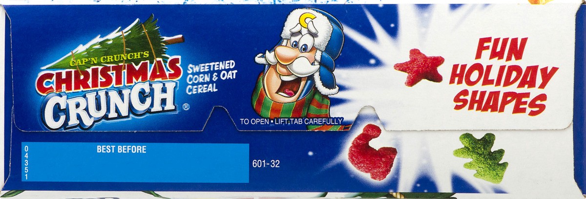 slide 5 of 9, Cap'n Crunch CAP'N CRUNCH Christmas Crunch Cereal, 13 oz