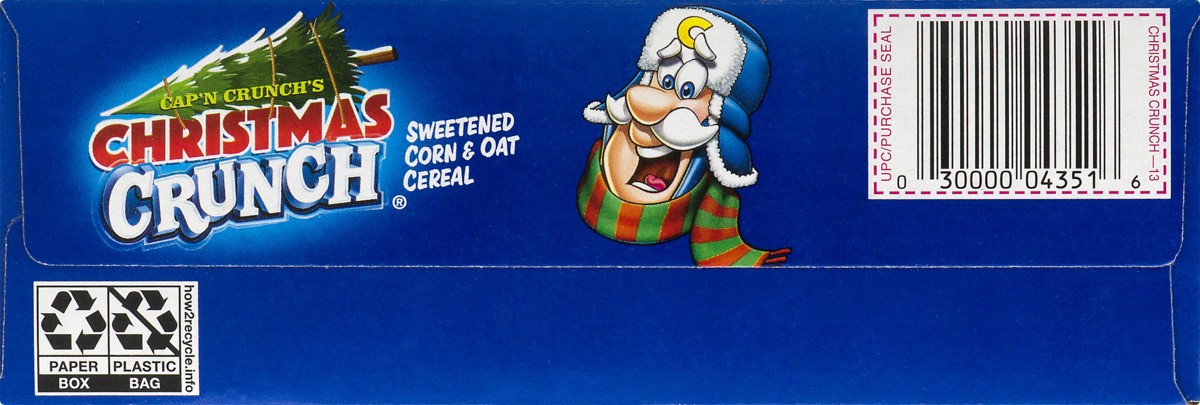 slide 7 of 9, Cap'n Crunch CAP'N CRUNCH Christmas Crunch Cereal, 13 oz