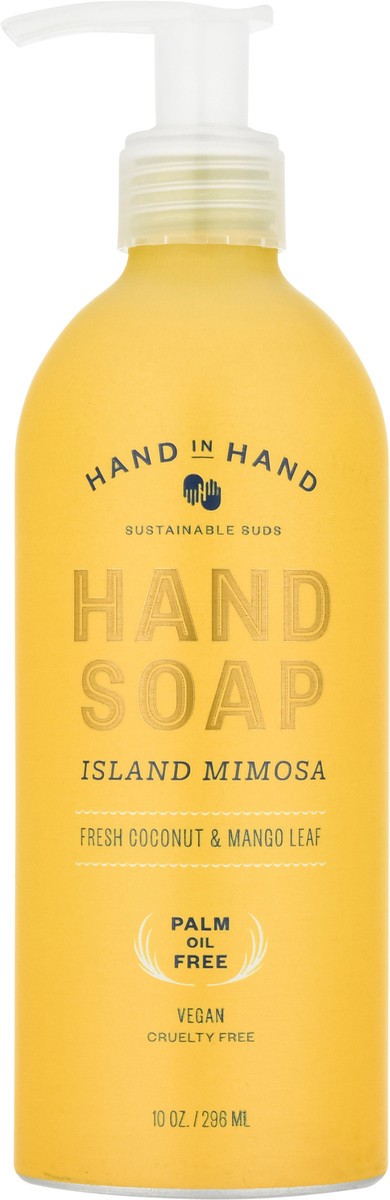 slide 1 of 13, Hand in Hand Island Mimosa Hand Soap, 1 ct