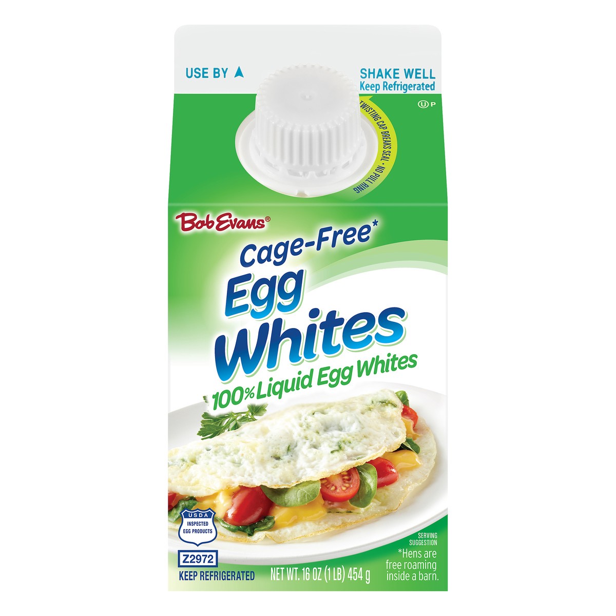 slide 1 of 10, Bob Evans Cage Free Liquid Egg Whites, 16 oz