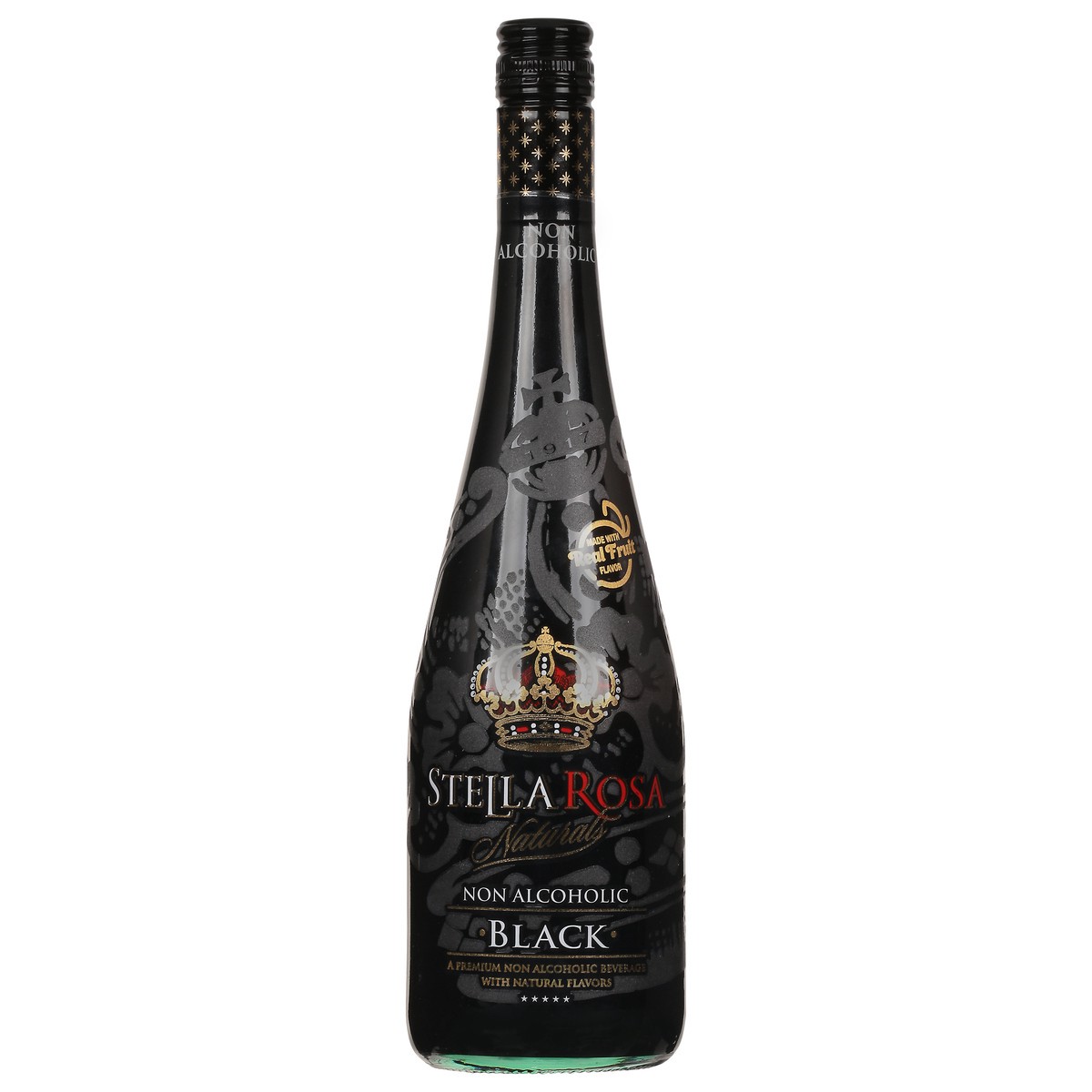 slide 1 of 9, Stella Rosa Naturals Black Naturals Non-Alcoholic Beverage 750mL, 750 ml