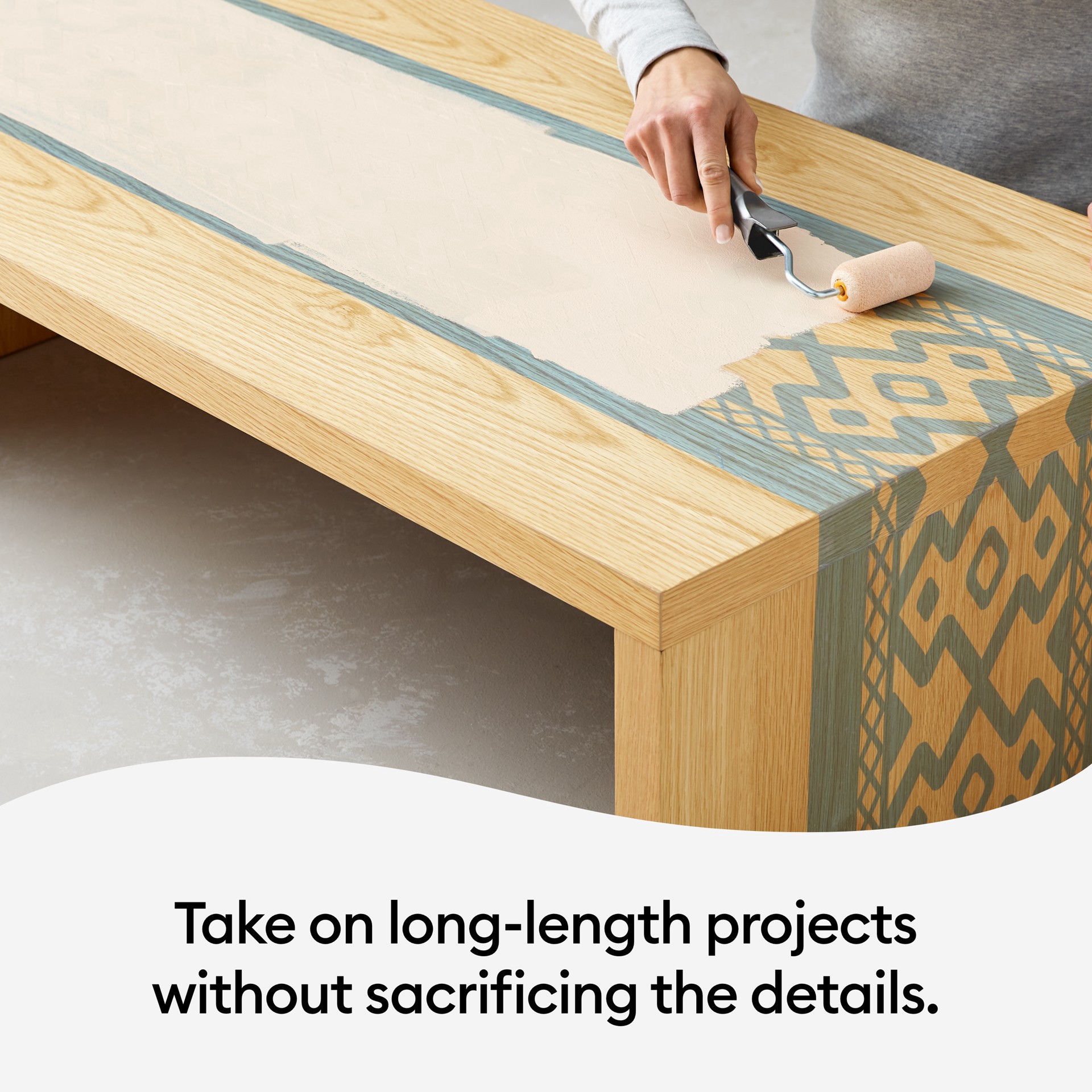 slide 9 of 10, Cricut Smart Stencil 3ft Flexible Stencil Film, 13 in x 3 ft