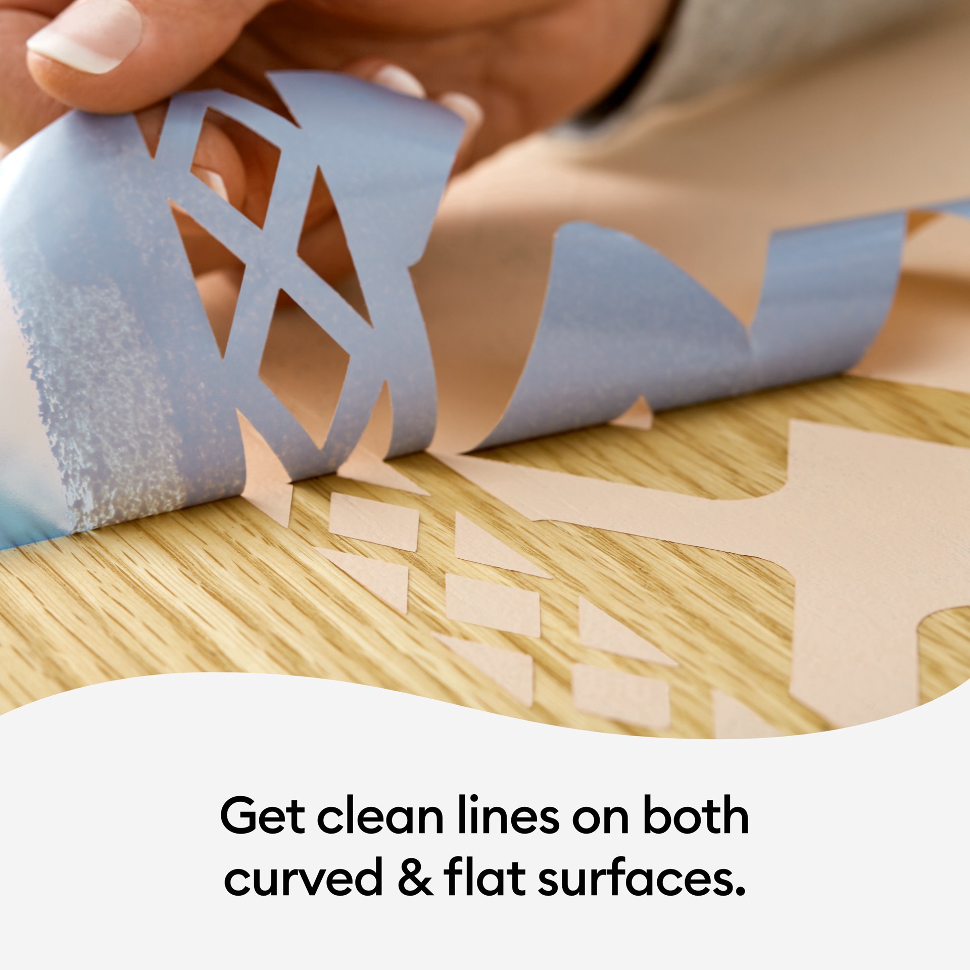 slide 10 of 10, Cricut Smart Stencil 3ft Flexible Stencil Film, 13 in x 3 ft