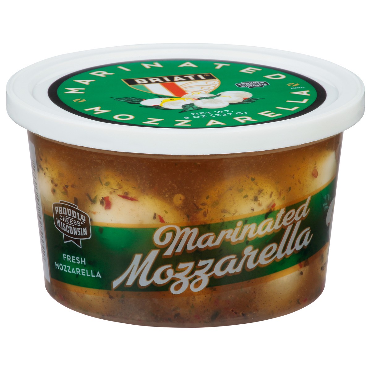 slide 8 of 13, Briati Marinated Mozzarella Cheese 8 oz, 8 oz