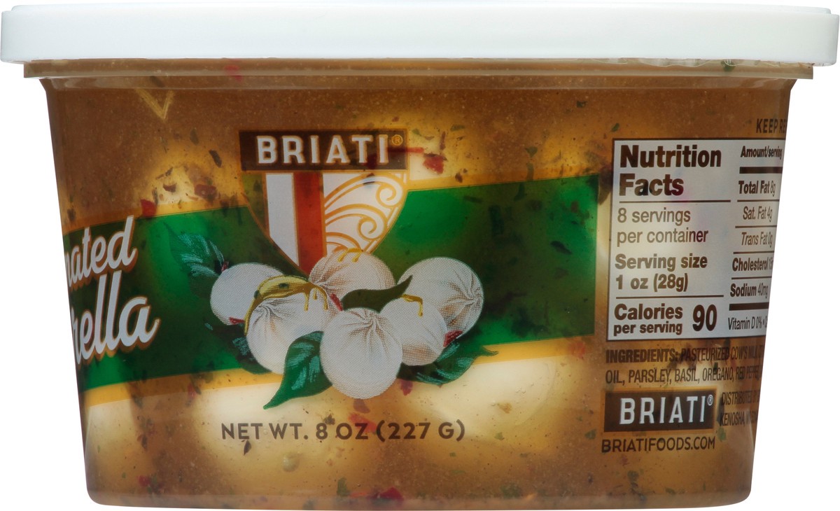 slide 12 of 13, Briati Marinated Mozzarella Cheese 8 oz, 8 oz