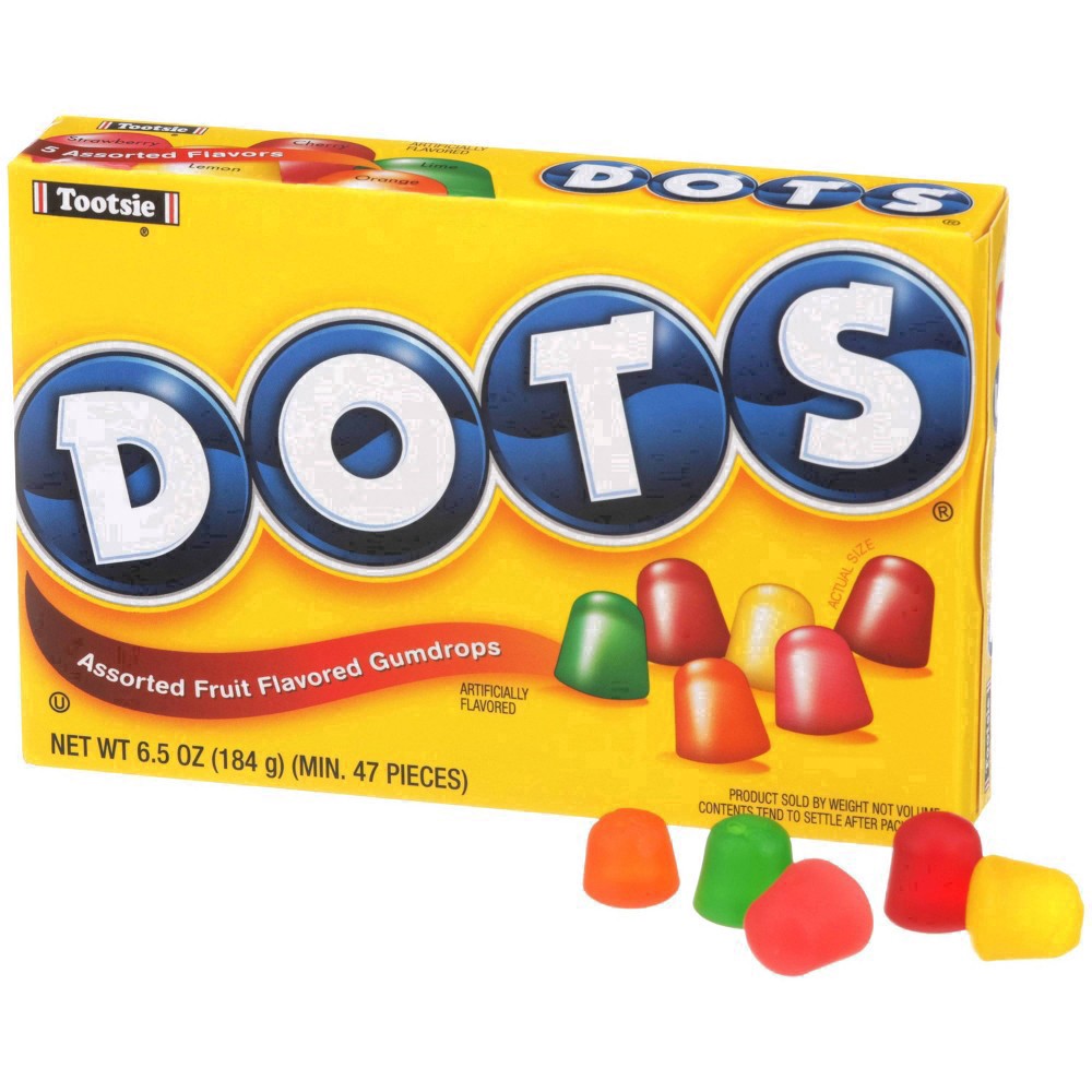slide 7 of 49, DOTS Tootsie Roll Dots Candy, 6.5 oz