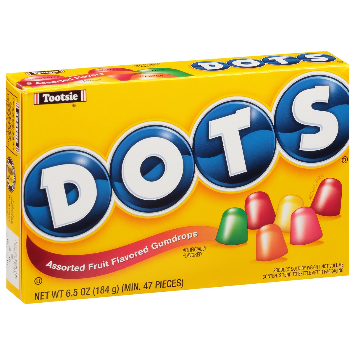 slide 1 of 49, DOTS Assorted Fruit Flavored Gumdrops 6.5 oz, 6.5 oz