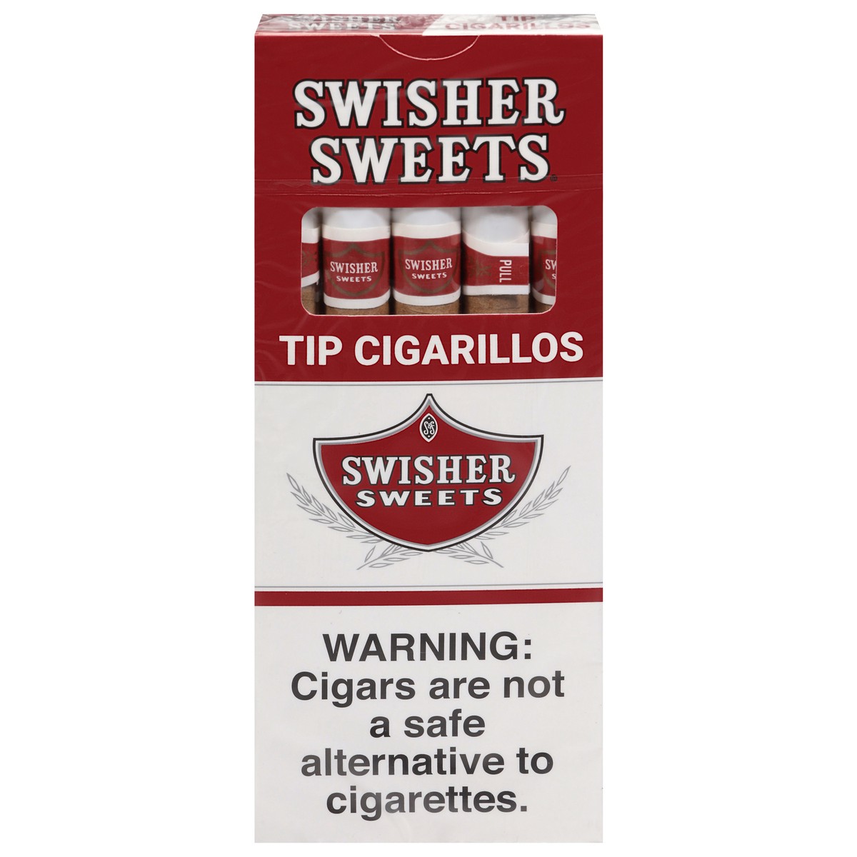 slide 4 of 4, Swisher Sweets Tip Cigarillos 5 Each, 5 ct