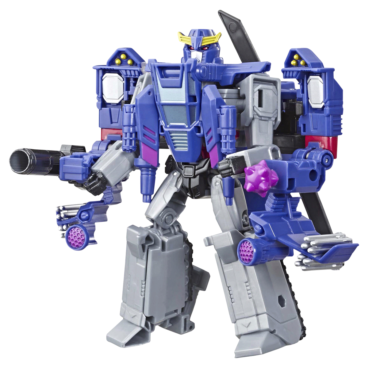 slide 1 of 1, Hasbro Transformers Cyberverse Spark Armor Optimus Prime Action Figure, 5 in