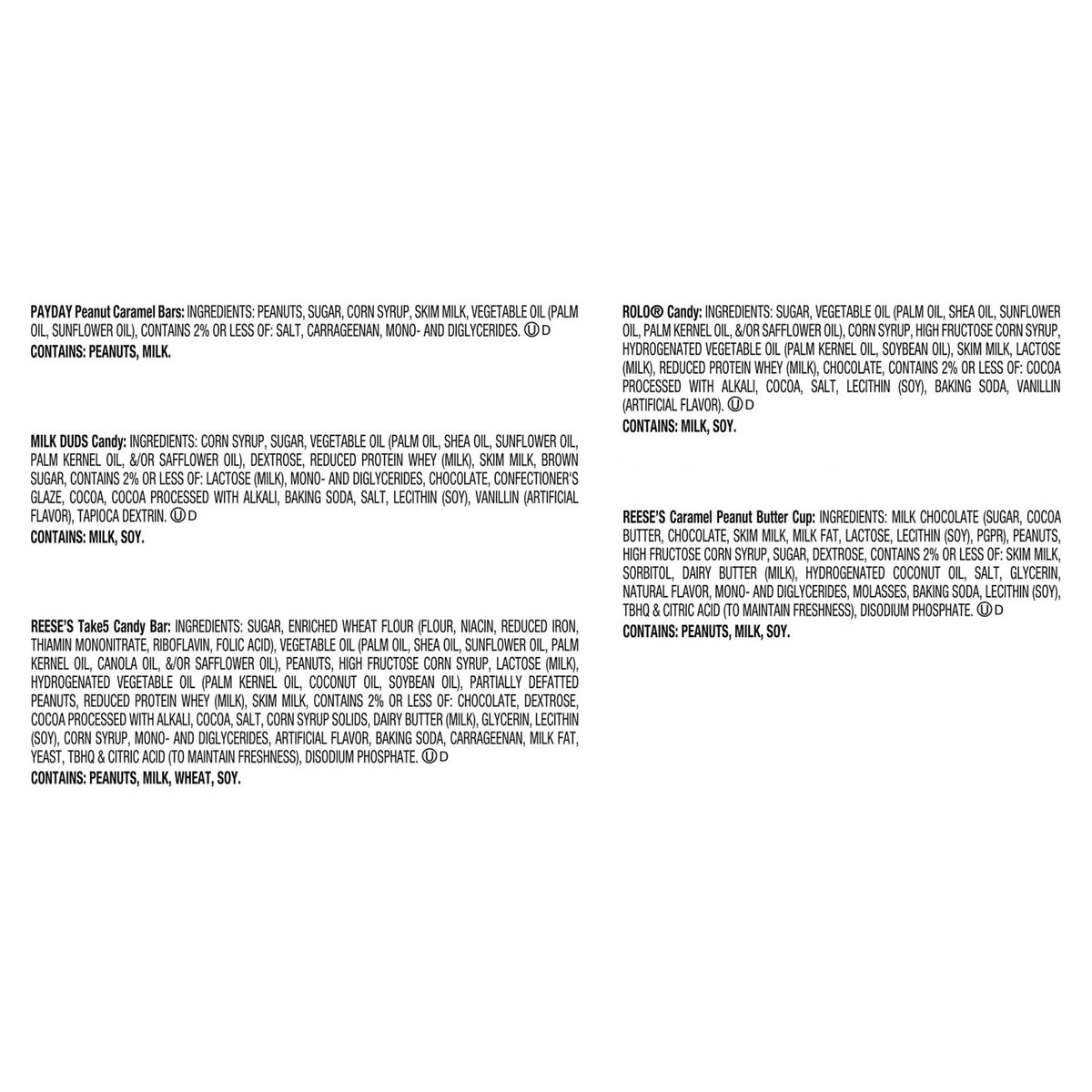 slide 8 of 8, Hershey's Hershey Assorted Caramel Flavored, Halloween Candy Bag, 18.08 oz (35 Pieces), 35 ct