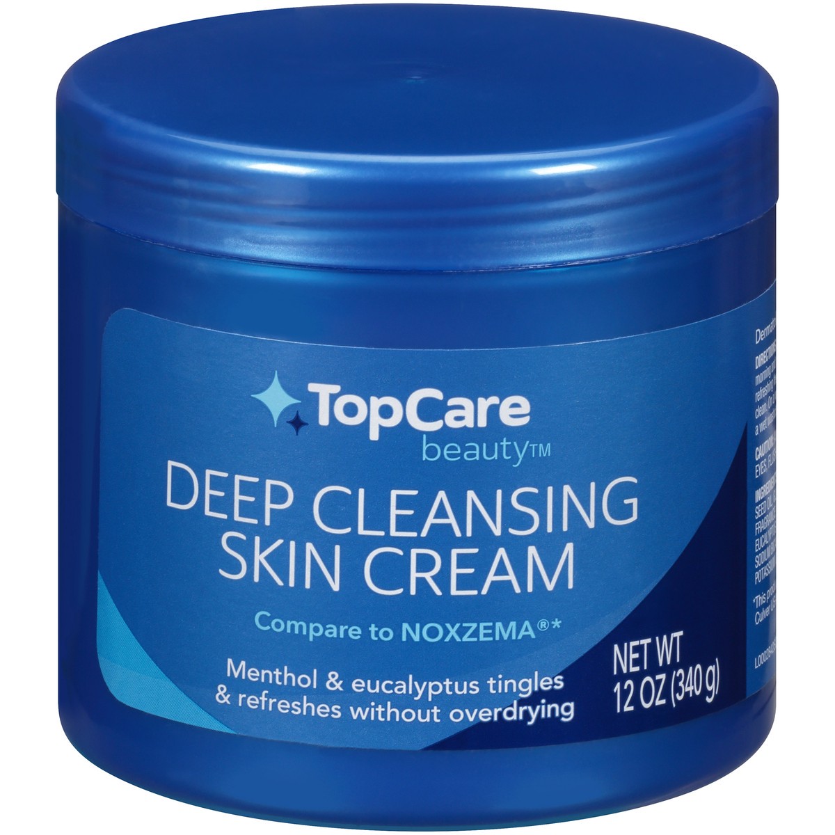 slide 1 of 9, TopCare Deep Cleansing Skin Cream, 12 oz