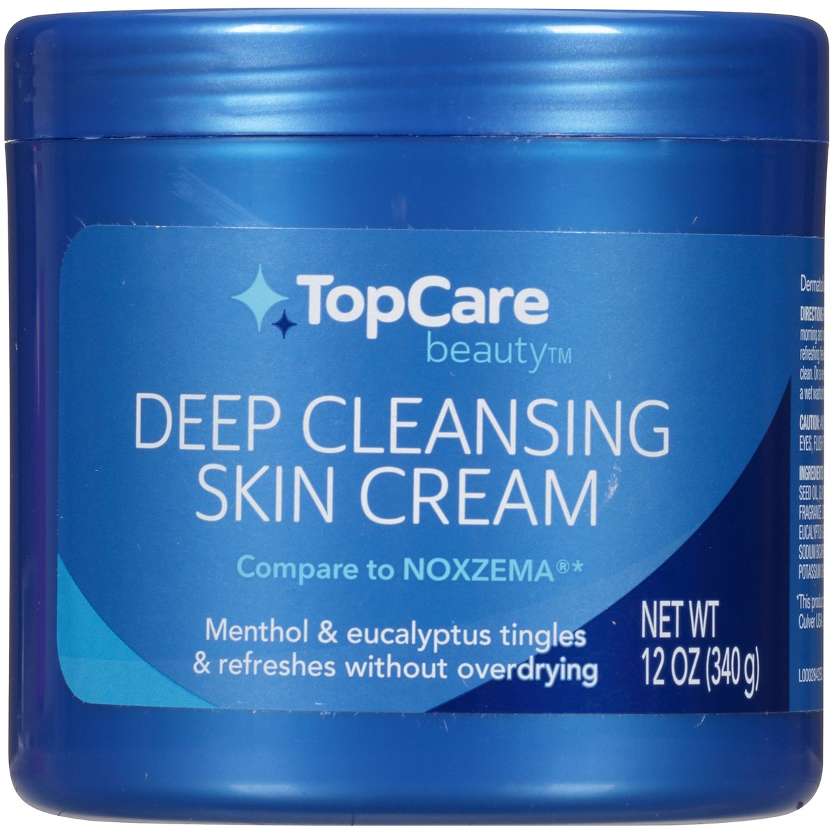 slide 4 of 9, TopCare Deep Cleansing Skin Cream, 12 oz