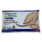 slide 1 of 1, Wholesome Pantry Long Brown Rice, 32 oz