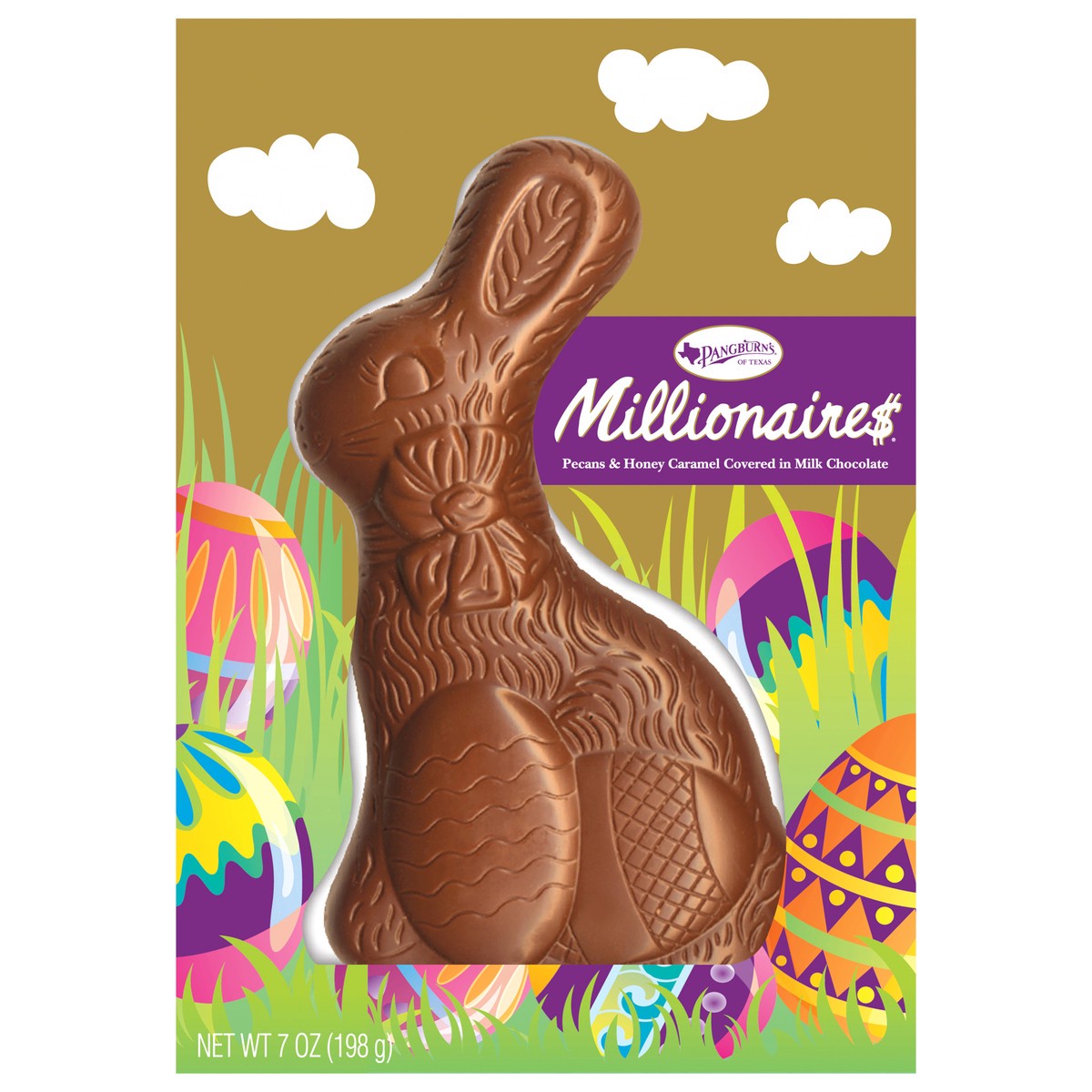 slide 1 of 3, PANGBURN'S OF TEXAS Millionaires Easter Bunny, 7 oz., 7 oz