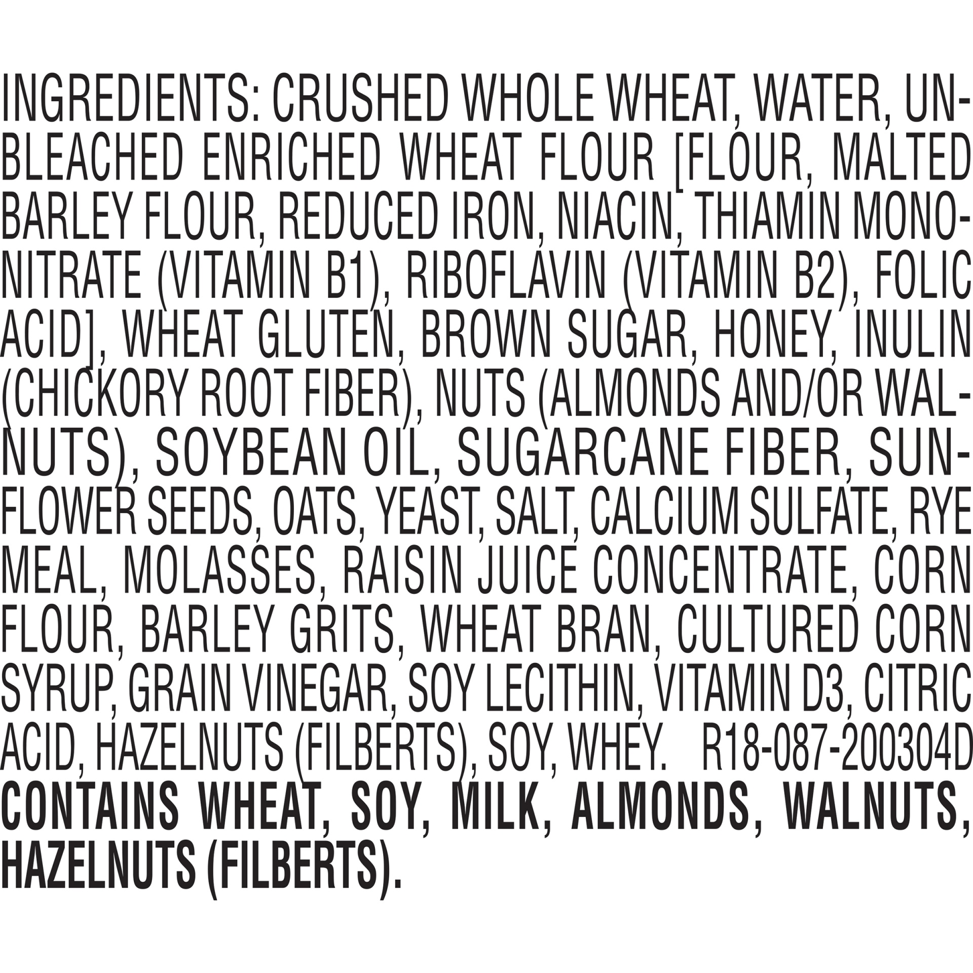 slide 9 of 9, Brownberry Bread Natural Health Nut, 20 oz