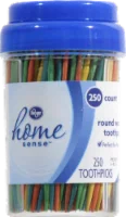 Kroger Celebration Round Wooden Colored Toothpicks