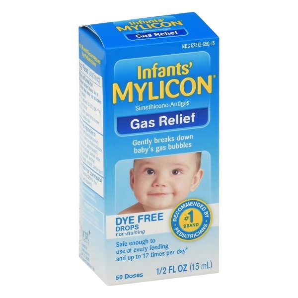 Mylicon Infants Gas Relief Dye Free Drops 0.5 oz Shipt