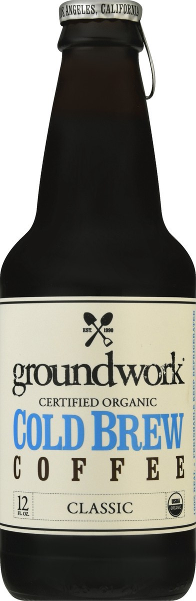 slide 5 of 12, Groundwork Cold Brew Classic Coffee - 12 oz, 12 oz