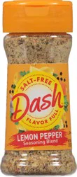 Dash Lemon Pepper Salt-Free Seasoning Blend 2.5 oz. Shaker