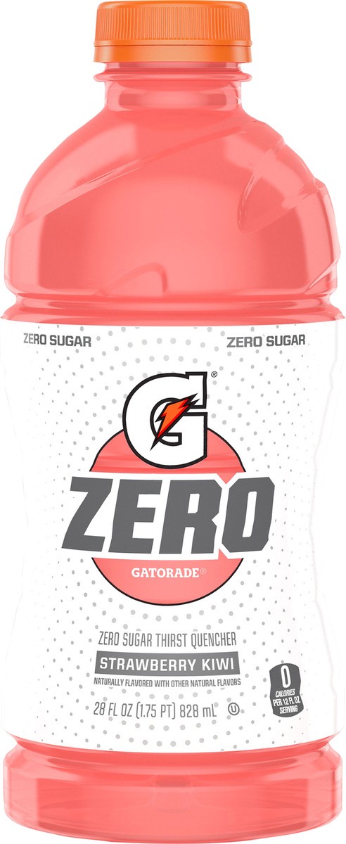 slide 3 of 3, Gatorade Zero Strawberry Kiwi, 28 oz