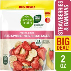Simple Truth Freeze Dried Strawberries & Bananas