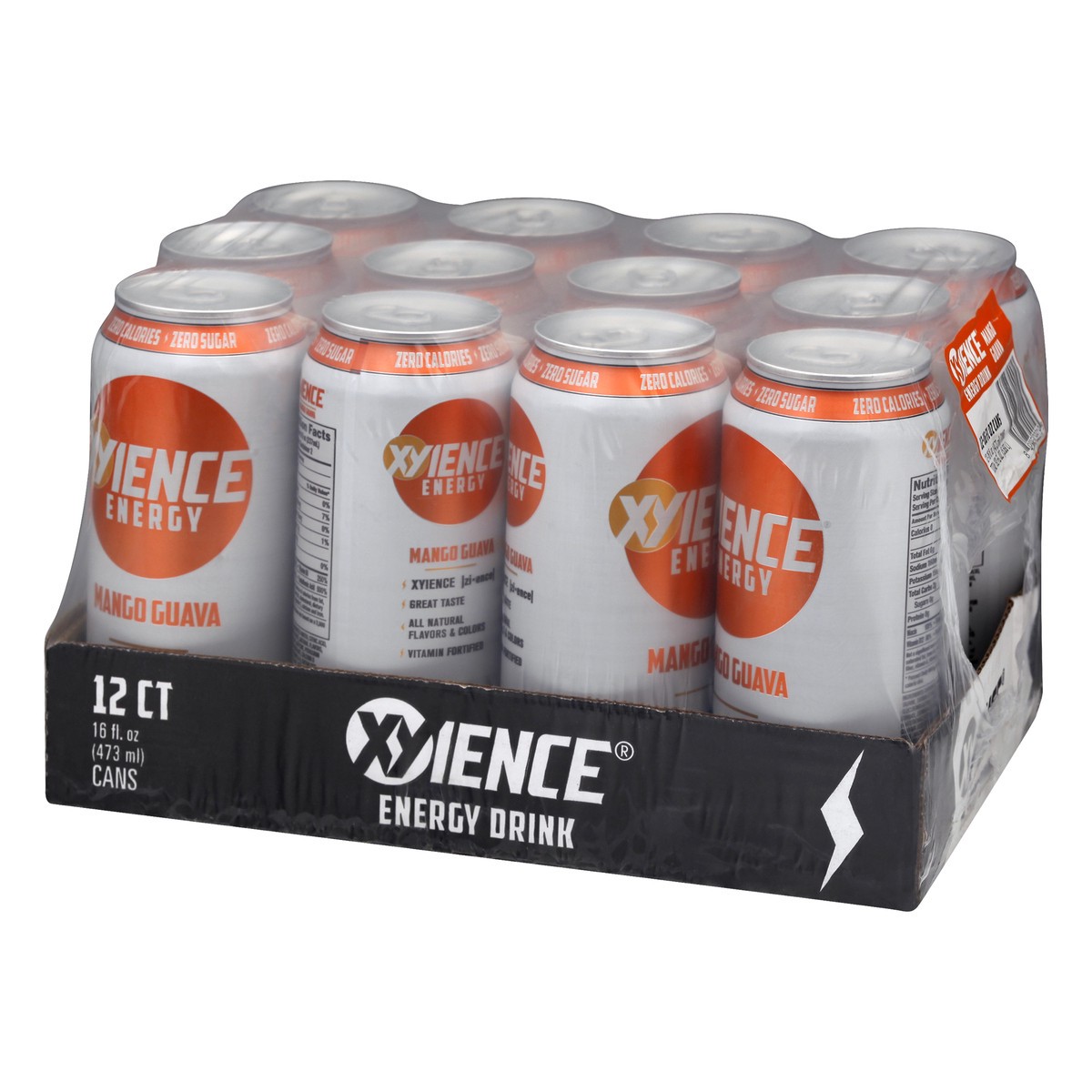 slide 7 of 11, XYIENCE 12 Pack Mango Guava Energy Drink 12 ea - 12 ct, 12 ct