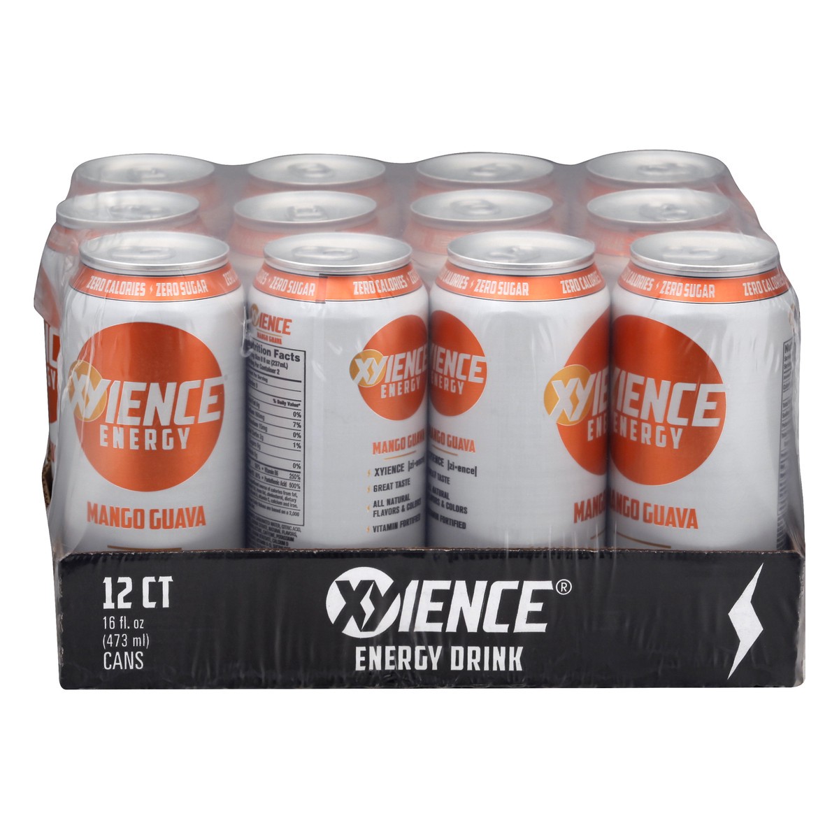 slide 1 of 11, XYIENCE 12 Pack Mango Guava Energy Drink 12 ea, 12 ct