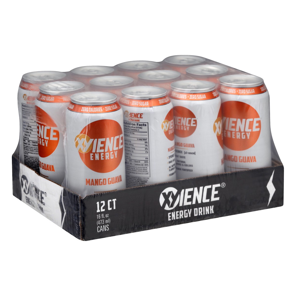 slide 11 of 11, XYIENCE 12 Pack Mango Guava Energy Drink 12 ea - 12 ct, 12 ct