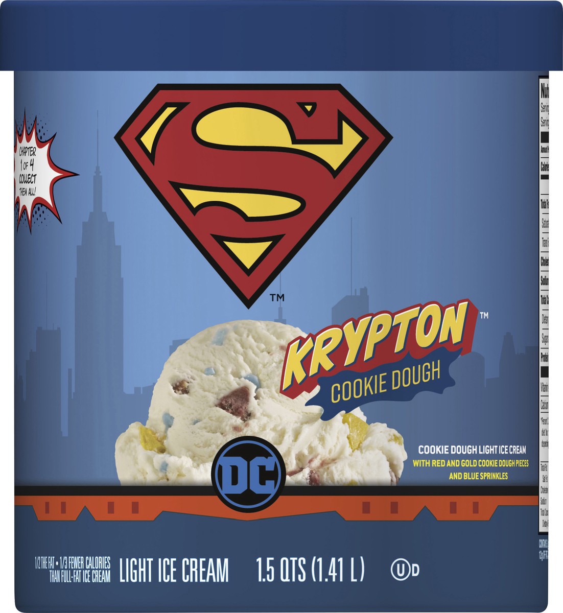 slide 5 of 6, Nestlé Krypton Cookie Dough  Ice Cream, 48 oz