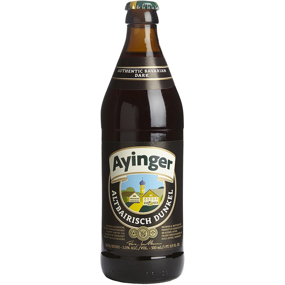 slide 1 of 1, Ayinger Altbairisch Dunkel, 16.9 oz