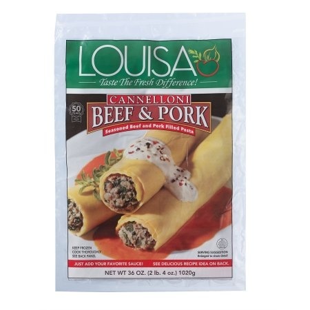 slide 1 of 1, Louisa Meat Cannelloni, 36 oz