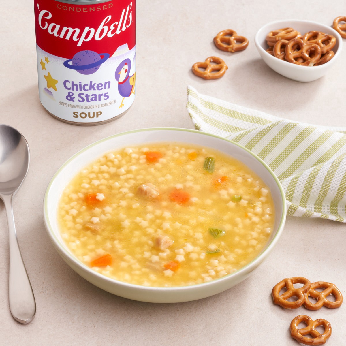 slide 66 of 112, Campbell's Condensed Chicken & Stars Soup, 10.5 oz