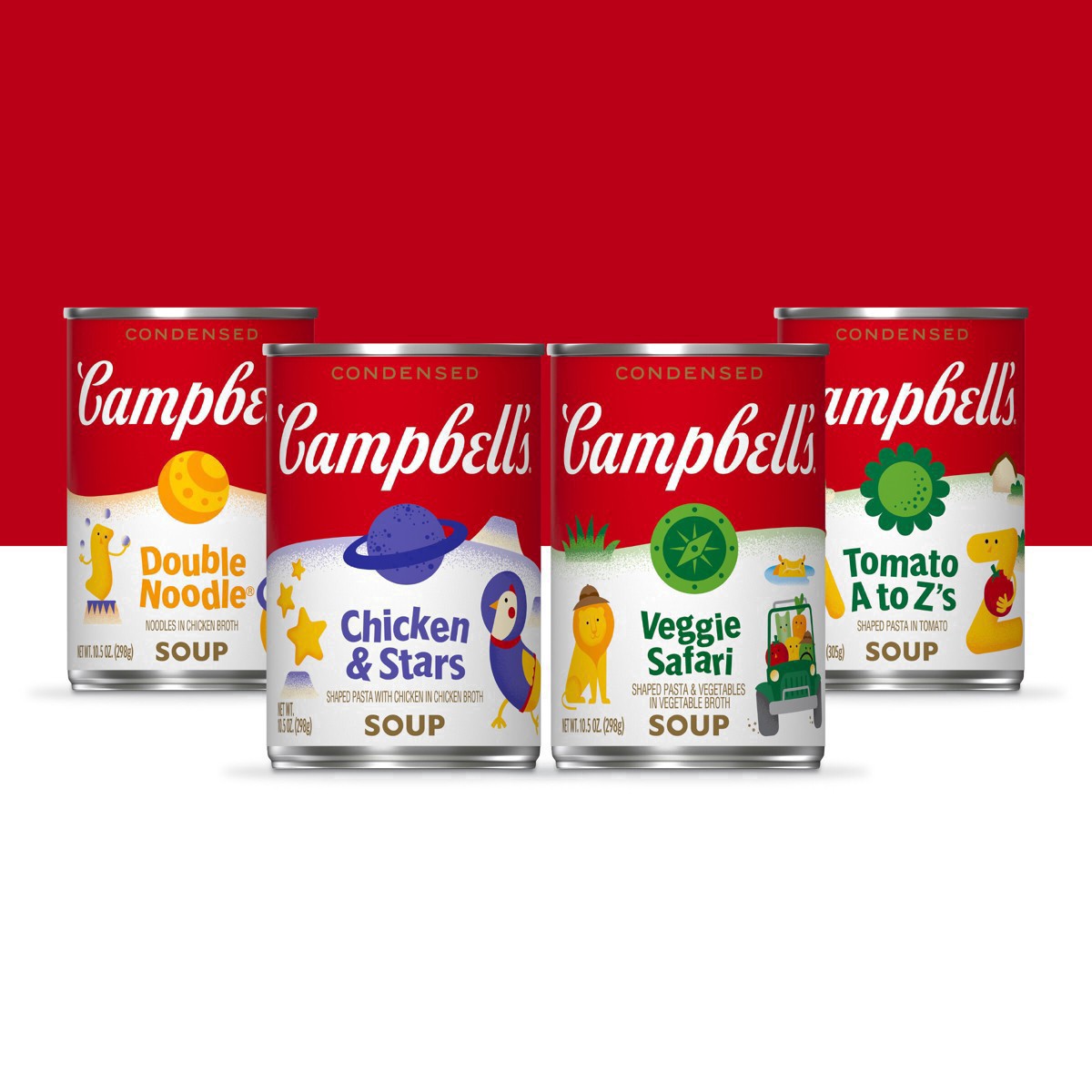 slide 5 of 112, Campbell's Condensed Kids Chicken and Stars Soup, 10.5 oz Can, 10.5 oz