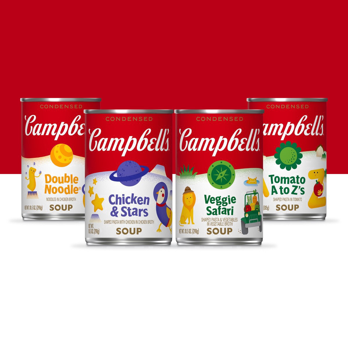 slide 9 of 112, Campbell's Condensed Kids Chicken and Stars Soup, 10.5 oz Can, 10.5 oz