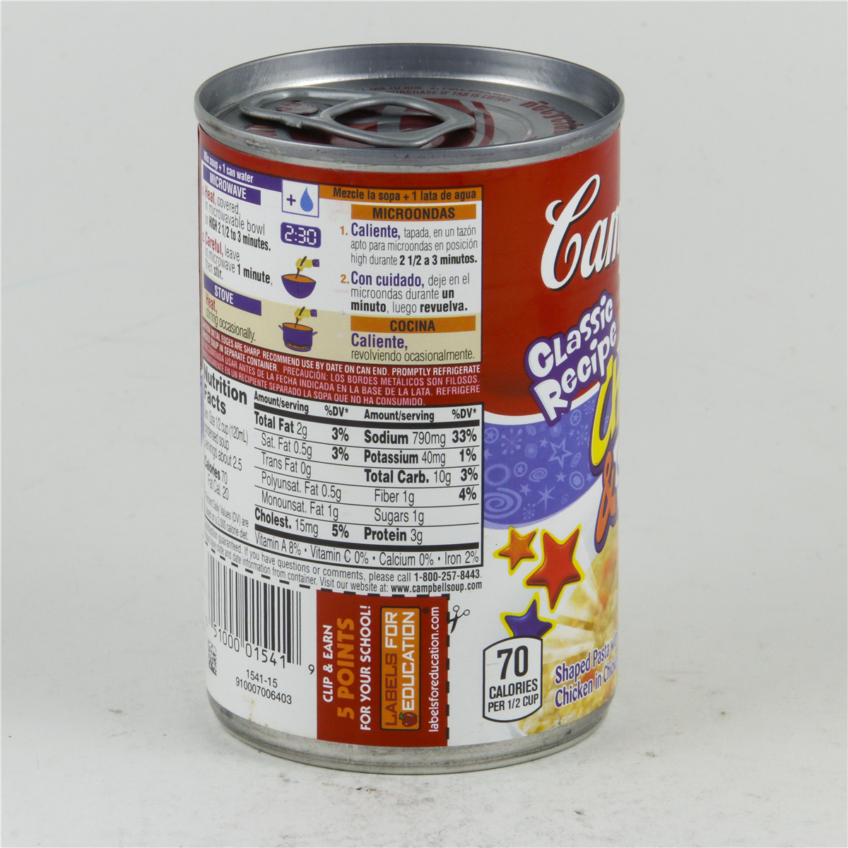 slide 91 of 112, Campbell's Condensed Chicken & Stars Soup, 10.5 oz