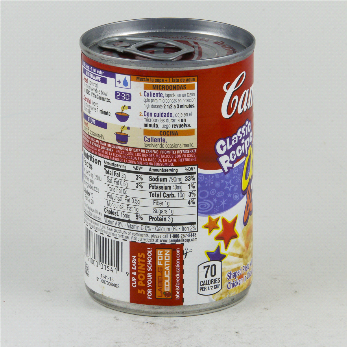 slide 7 of 112, Campbell's Condensed Kids Chicken and Stars Soup, 10.5 oz Can, 10.5 oz