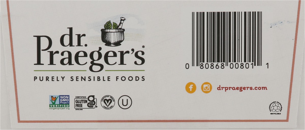 slide 2 of 13, Dr. Praeger's Crunchy Southwestern Sweet Potato Veggie Burger, 4 ct